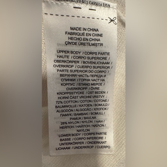 Lauren Ralph Lauren Knit Crochet Dress White Sleeveless lined cotton flare XS - Picture 6 of 6